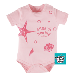 Body Caracol Rosa