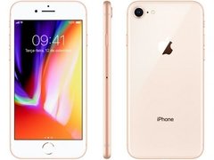 iPhone 8 Apple 256GB Dourado 4G Tela 4,7” - Retina Câm. 12MP + Selfie 7MP iOS 11