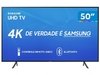 Smart TV 4K LED 50” Samsung UN50RU7100 Wi-Fi - HDR Conversor Digital 3 HDMI 2 USB