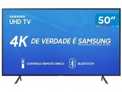 Smart TV 4K LED 50” Samsung UN50RU7100 Wi-Fi - HDR Conversor Digital 3 HDMI 2 USB