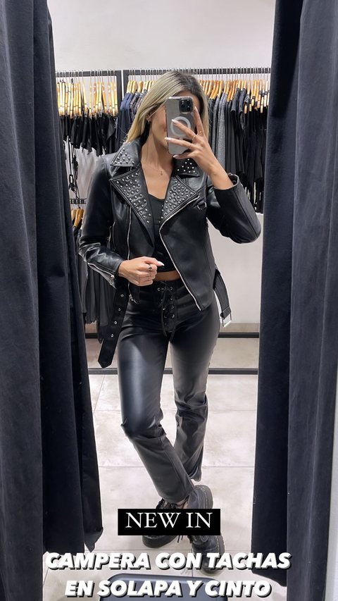 CAMPERA ROCKER TACHAS