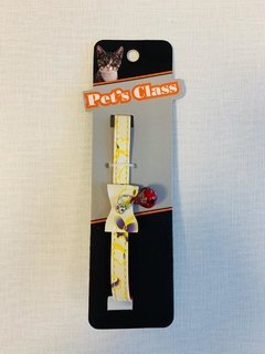 Collar Gato C/Cascabel y Moño