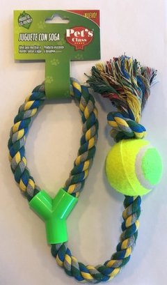 Aro Con Cuerda De Soga y Pelota - comprar online