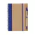 Cuaderno A5 espiral con bolígrafo medidas 16.4 x 21, lp, Cada Uno, impreso, Mínimo de compra x 100 unidades -