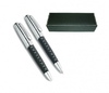 Set Bolígrafos metal roller y boligrafo, set, Con Tu Logo IMPRESO, Cada Uno, x 100 c/uno