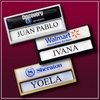 70X30MM Intercambiable - LOGO CON DOME - con gancho, CADA UNO, Minimo de compra 150 unidades - ADN Merchandising