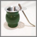 Mate Metalico con bombilla, con logo impreso, LP, mínimo de venta 100 unidades - comprar online