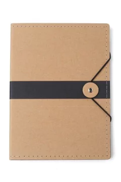 Carpeta eco con boligrafo medidas 23 x 16.5 x 1,5 cm, Cada Uno, Mínimo de Compra x 100 unidades