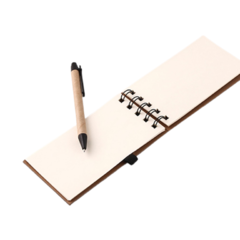 Anotador espìral, con boligrafo medidas 14 x 9 x 7.4 cm Set de Escritorio, Cuaderno eco, LP ,Con Logo IMPRESO, Cada Uno, MINIMO DE COMPRA 150 unidades en internet