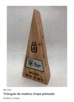 premio BM-004 Madera Eco, grabado en laser, Cada Uno, MINIMO de compra x 6 Premios - comprar online