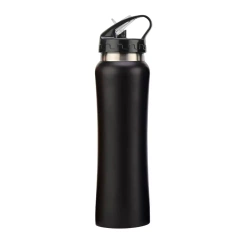 Botella DOBLE Acero CON SORBETE Caramañola 500ML, con Logo Impreso, Cada UNO - OPCION GRABADO - comprar online
