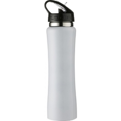Botella Acero CON SORBETE ACERO SIMPLE 1 CAPA Caramañola 500ML, con Logo Impreso, Cada UNO - MINIMO DE COMPRA 100 UNIDADES en internet