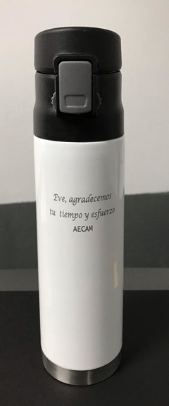 Capacidad 500ML, Caramañola Botella Acero doble capa - OPCION GRABADO - comprar online