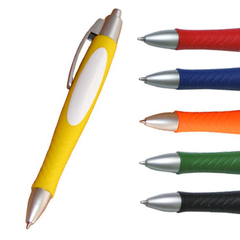 Bolígrafo retráctil Ovalo Blanco.. Con Tu Logo Impreso, lp , Mínimo de compra x 500 unidades