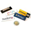 Pins 30X16MM METALEX grabado en laser, clavija, Minimo x 100 unidades c/Uno - comprar online