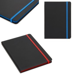 Medidas 21.5 x 15cm A5 PU SATIN Cuaderno anotador, CADA UNO - SIN IMPRESION