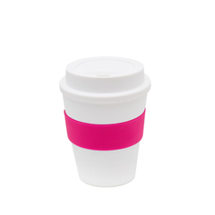 Vaso plastico 320cm3 con Tapa DOBLE CAPA, impreso a 1 color, Cada Uno, vaso Plástico C/logo, Mínimo de Compra x 250 unidades - tienda online