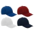Gorros algodon 6 gajos cierre ajustable velcro, Cada uno, Mínimo de compra x 150 unidades