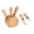 Set de PICADA QUESOS 6 Piezas asado, IMPRESO, CADA UNO. LP, minimo de compra 100 unidades