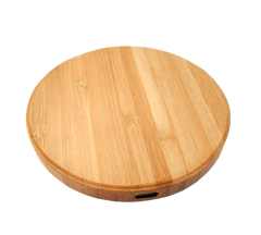 POWER CARGADOR WIRELESS Bamboo, LP, CADA UNO, Con Tu Logo , mínimo de compra 100 unidades en internet