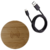 POWER CARGADOR WIRELESS Bamboo, LP, CADA UNO, Con Tu Logo , mínimo de compra 100 unidades
