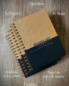 Medidas 21 x 14.7 cm Cuaderno espiral ecológico, Con Logo impreso, Cada Uno, Mínimo de Compra x 120 unidades