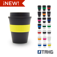 Vaso plastico 320cm3 con Tapa DOBLE CAPA, impreso a 1 color, Cada Uno, vaso Plástico C/logo, Mínimo de Compra x 250 unidades