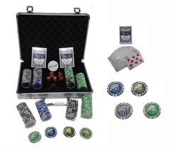 200 fichas Poker maletín, Cada Uno, - OPCION GRABADO - comprar online