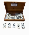 Domino de Madera 28 piezas Premium C/Uno, OPCION GRABADO