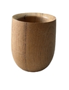 MADERA MATE ALGARROBO con bombilla, logo impreso, LP, Cada Uno, mínimo de compra 100 unidades