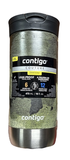 Jarros vaso Térmico Contigo® vaso térmico Huron Couture rosa texturado, Acero 473cm3, CADA UNA - OPCION GRABADO en internet