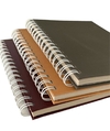 Medidas 21 x 14.5 cm Cuaderno espiral ecológico, Con Logo impreso, Cada Uno, Mínimo de Compra x 120 unidades