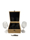 Set 2 Copas de Vino, vidrio estuche bambu y destapador, CADA UNO, PADRES - GRABADAS - comprar online