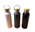 botellas 700cm3 con tapa bambu, acero doble pared, Opción grabado - comprar online