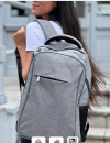 Imagen de Mochila porta notebook reforzada 17 pulgadas, LP , impreso logo, mínimo de compra x 100 unidades, PAPAS
