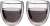Set X2 VASOS CAFE Jarros Vidrio. Taza 220ml, Con Logo impreso, Cada Uno, Mínimo de compra x 50 unidades