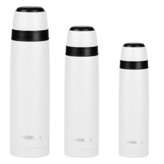 Termo acero 1 litros INAL con Logo, waterdog®, Cada uno, Mínimo de Compra x 50 unidades