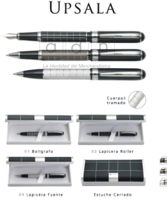 Micro®, PLUMA Metálicos Upsala- OPCION GRABADO