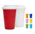 Vaso plastico 400cm3 con Tapa, impreso a 1 color, Cada Uno, vaso Plástico C/logo, LP, Mínimo de Compra x 300 unidades - comprar online