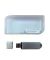 8GB Pen drive Plastico plateado C/Uno, OPCION GRABADO