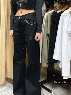 JEAN WIDE LEG BLACK en internet