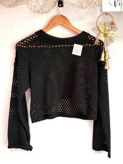Sweater calado teens