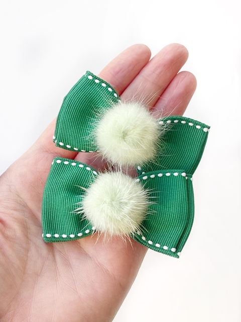 Duplinha Escolar com pompom
