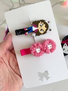 Duplinha de Hair clips - Gabby