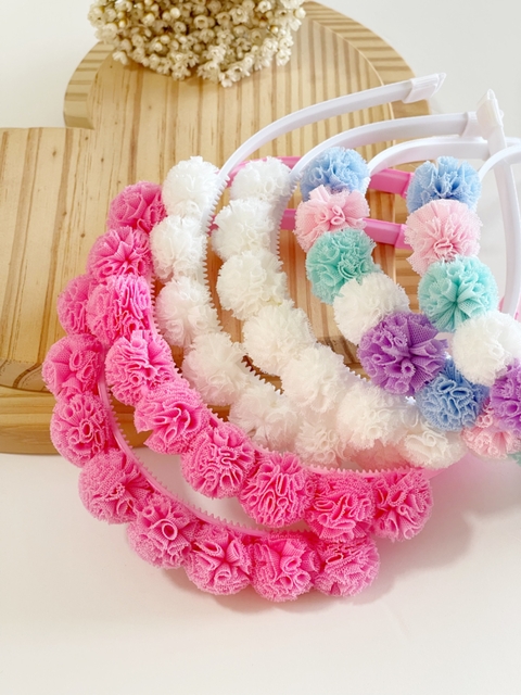 Tiara pompom candy