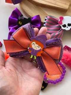 Coleção Halloween - Laço Bruxinha