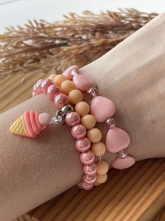 Pulseiras kit com 3
