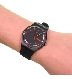 Reloj Swatch Dark Rebel SUOB704 - comprar online