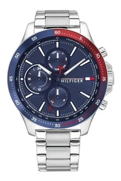 Reloj Tommy Hilfiger Con Calendario Multifunción - Acero -