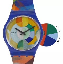 Reloj Swatch Carousel By Robert Delaunay GZ712